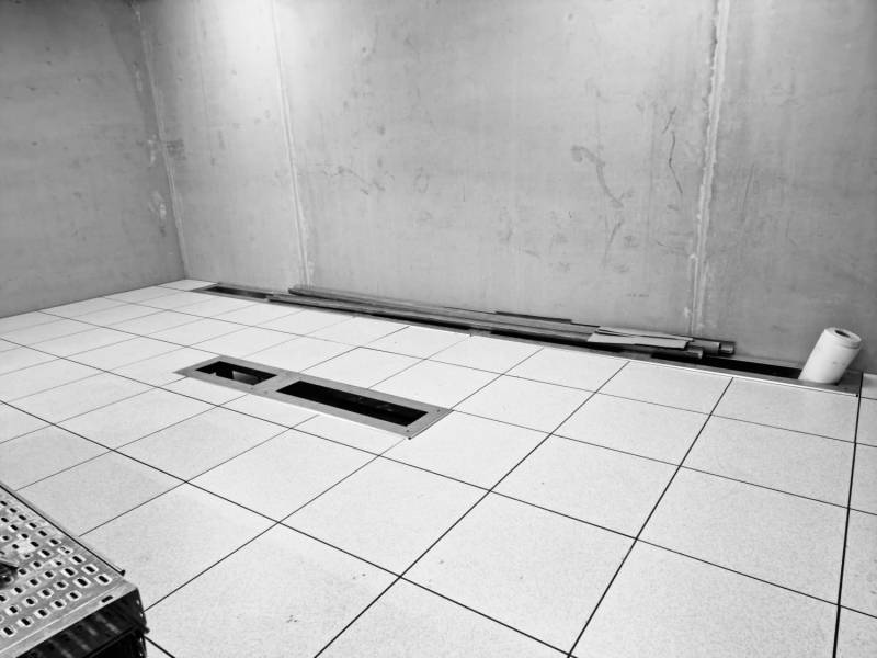 Mise en place d'un plancher technique près de Lyon