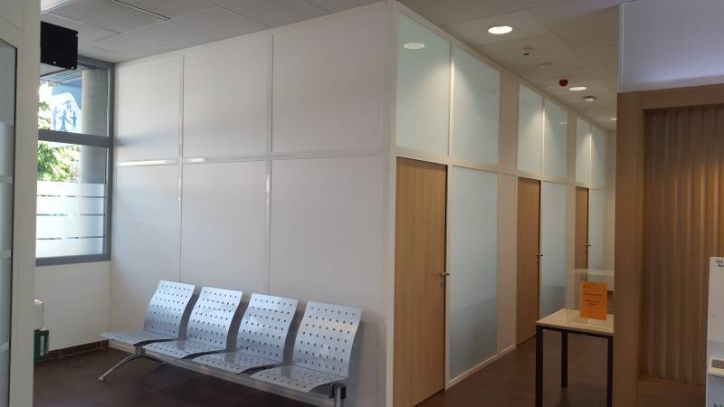 Installation de cloisons pleines dans la région rhône-Alpes