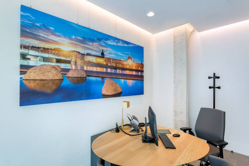 Panneaux acoustiques imprimés à Lyon