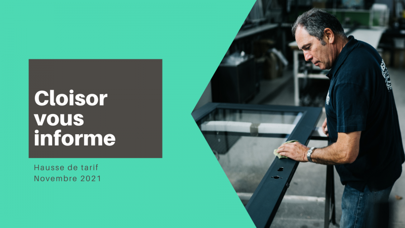 Cloisor vous informe.