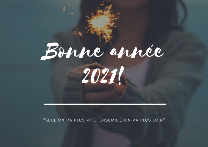 Toute l'équipe CLOISOR vous présente ses meilleurs voeux pour 2021 !