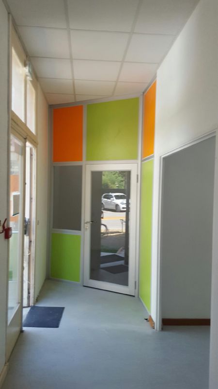 Aménagement du hall d'acceuil près de Lyon