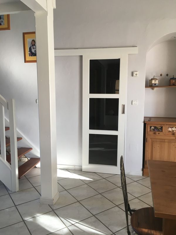Mise en place de porte coulissante en aluminium dans l'Ain