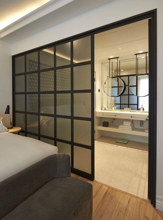 Installation de séparation coulissante effet verrière près de Annecy