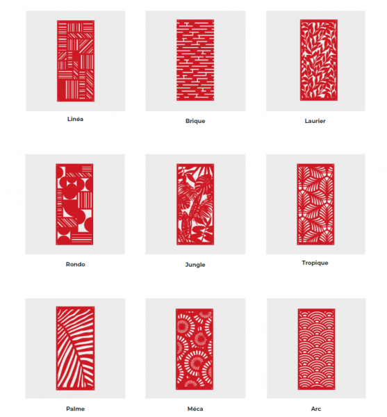 Les motifs pour vos panneaux acoustiques à Lyon