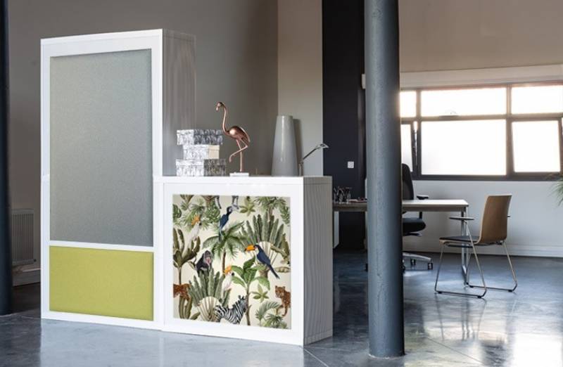 Installation de panneaux acoustique pour un secrétariat dans la Région de Lyon